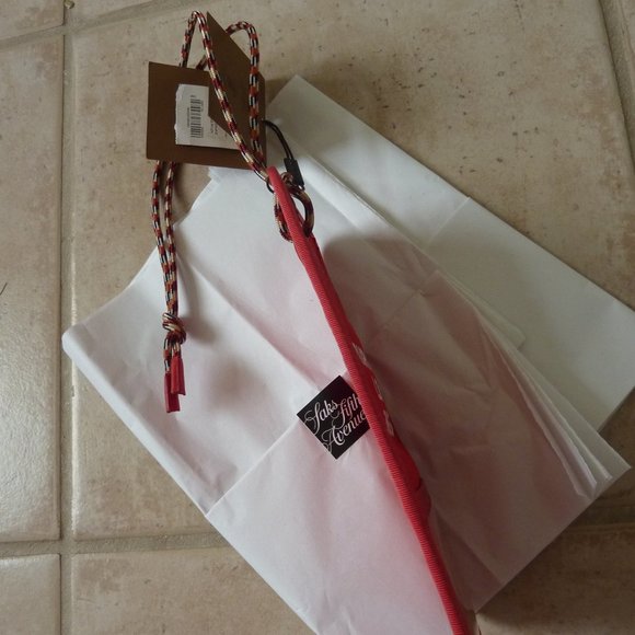 Burberry Logo Printed Cardholder Tag w/ Strap $220 - Picture 6 of 10